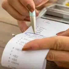 sales tax compliance receipt