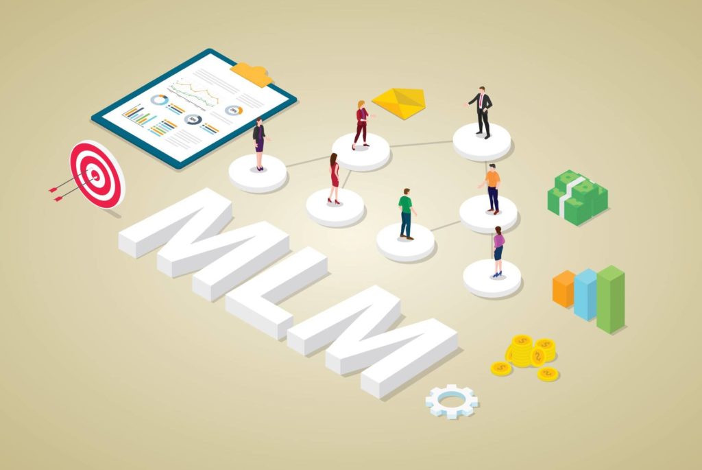 MlM structure diagram binary mlm compensation plan ByDesign Technologies