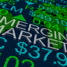 Stock Market ticker for emerging markets