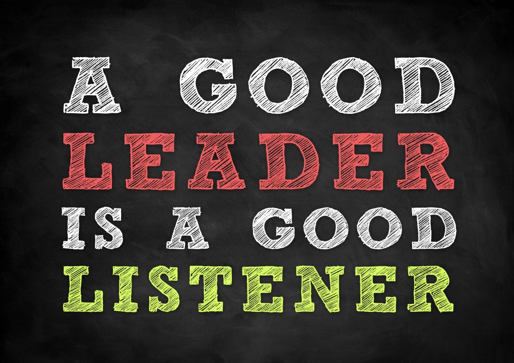 a good leader is a good listener ByDesign Technologies