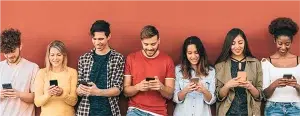 MLM Gen Z people on phone ByDesign Technologies